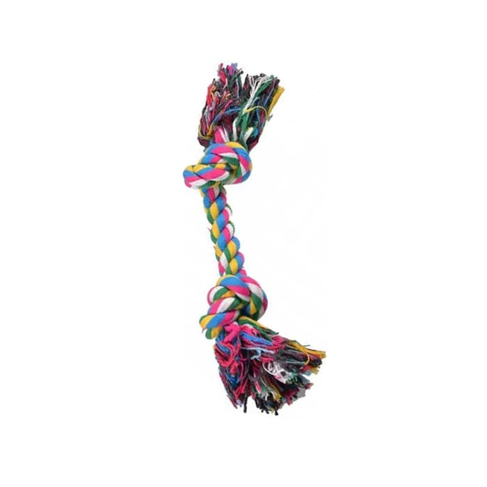 Dog toy rope double knots 35 cm