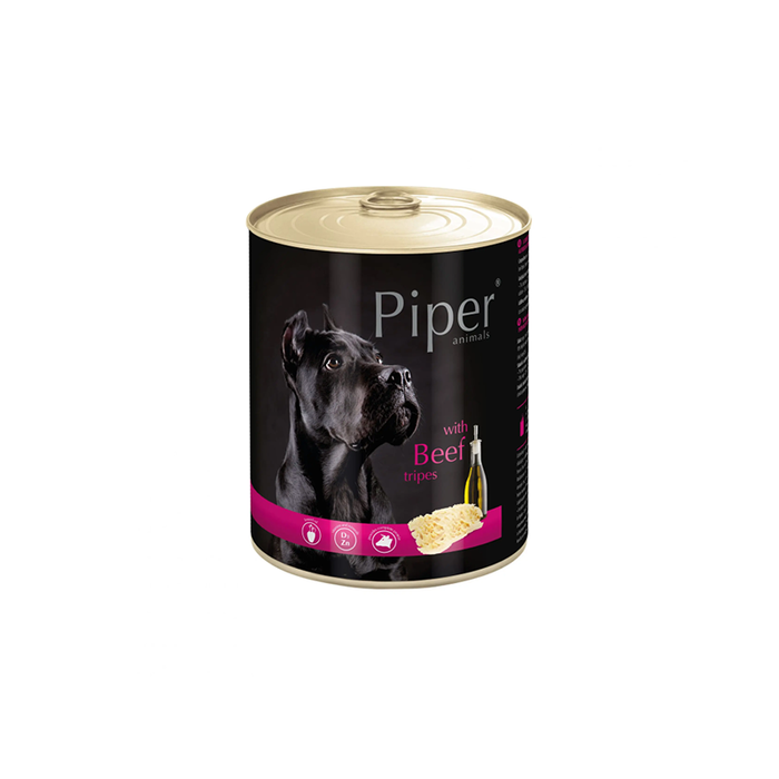 Piper with beef tripes 800 g - Wet Dog Food