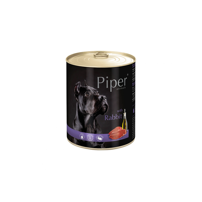 Piper with rabbit 400 g - Wet Dog Food