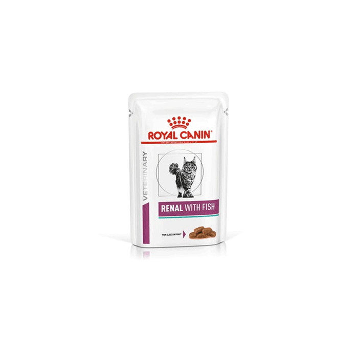 Royal Canin Renal with Fish - Wet Food For Adult Cats (85gm)