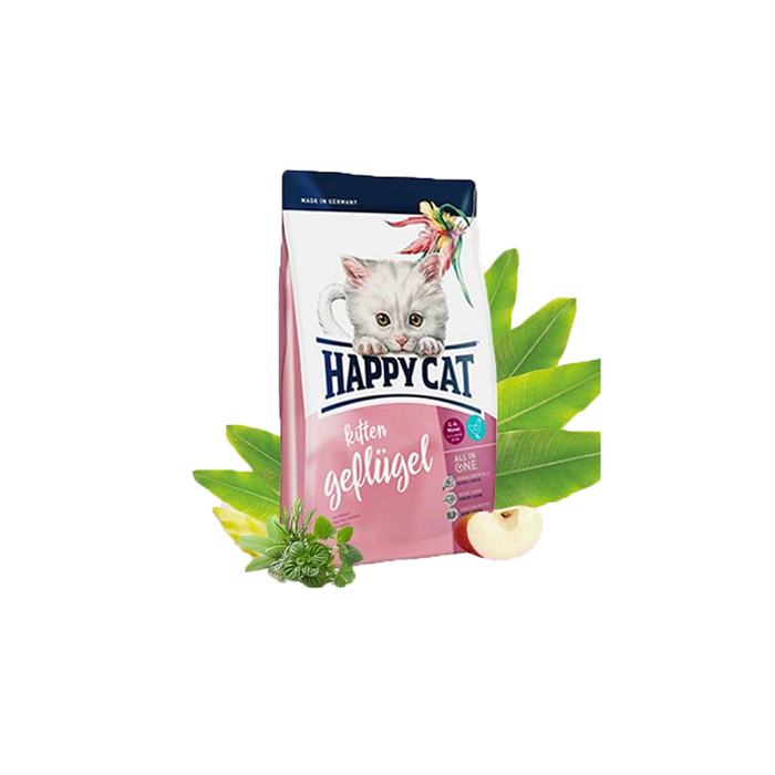 Happy Cat Kitten Geflügel (Poultry) - Dry kitten food 4kg