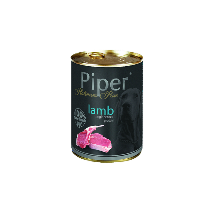 Piper platinum pure lamb 400 g - Wet Dog Food