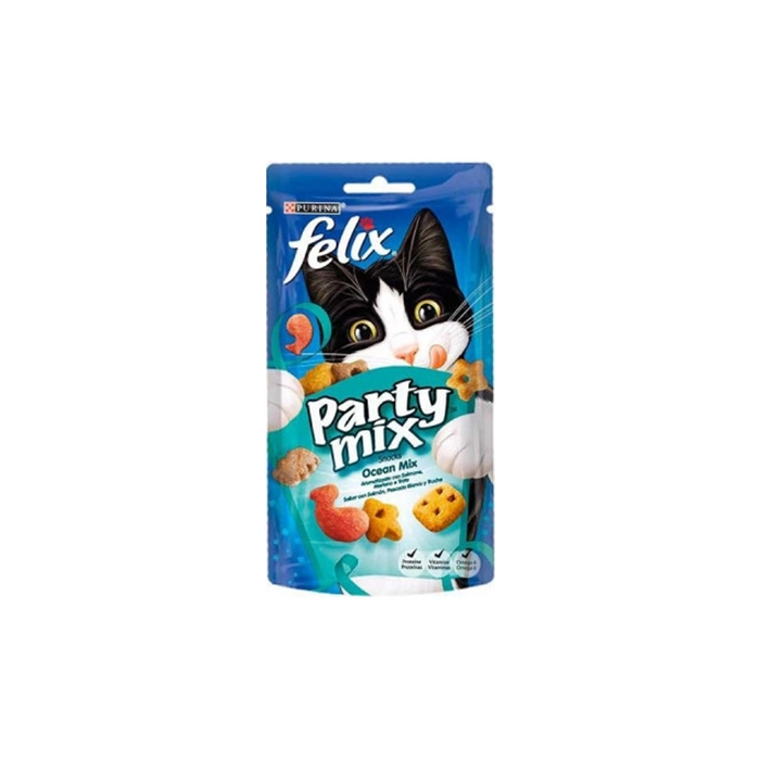 Felix party mix Ocean Mix - Quality Cat Treats (60g)