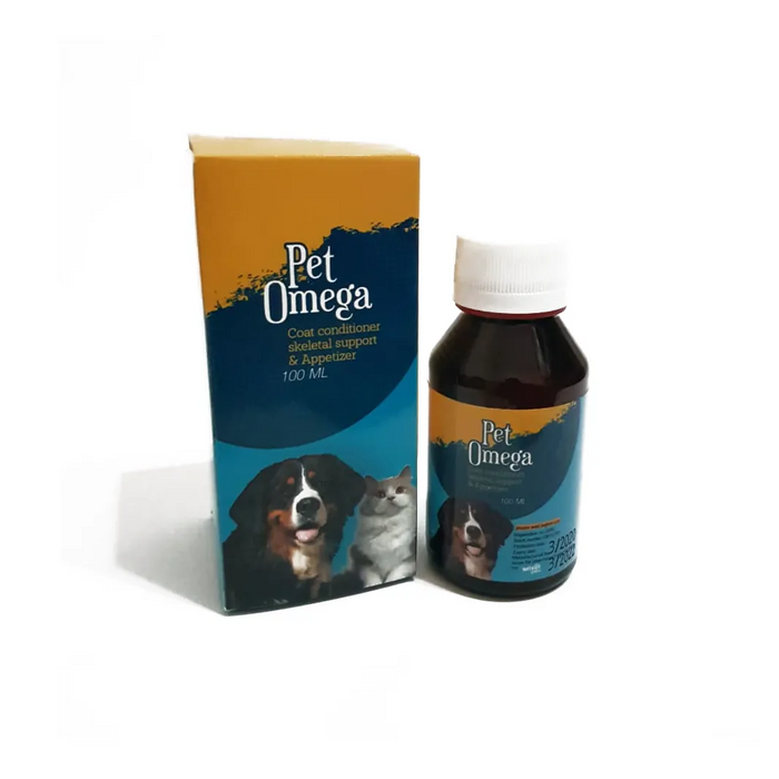 Pet omega Coat Conditioner Skeletal Support & Appetizer 100ml