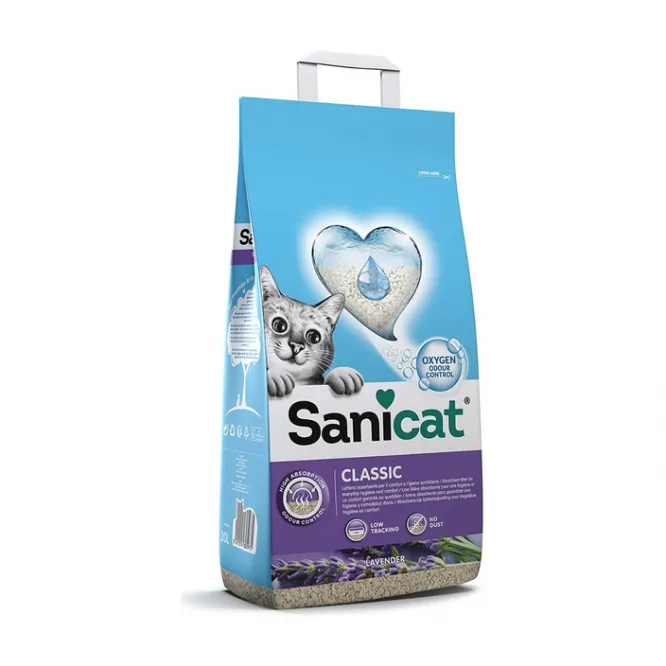 Sanicat Classic Lavander Scented Cat Litter  (10L / 20L)