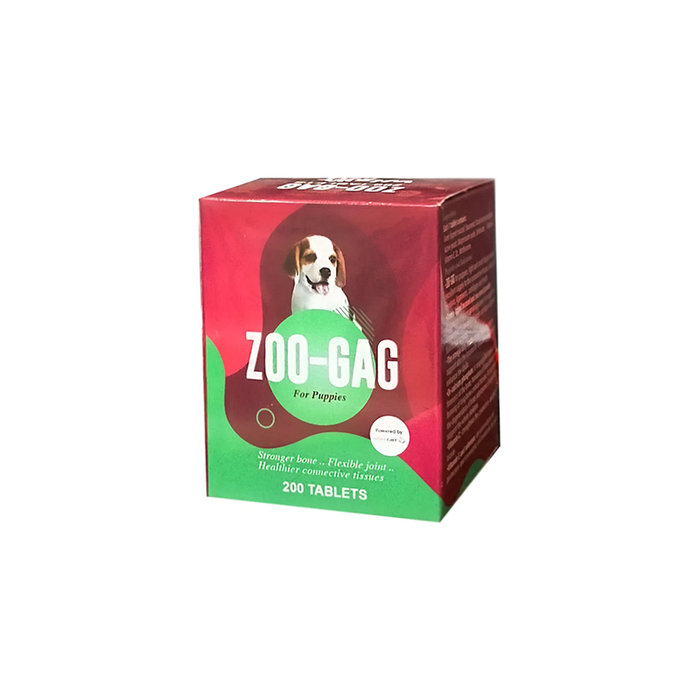 Zoo Gag for Puppies 200 Tablets