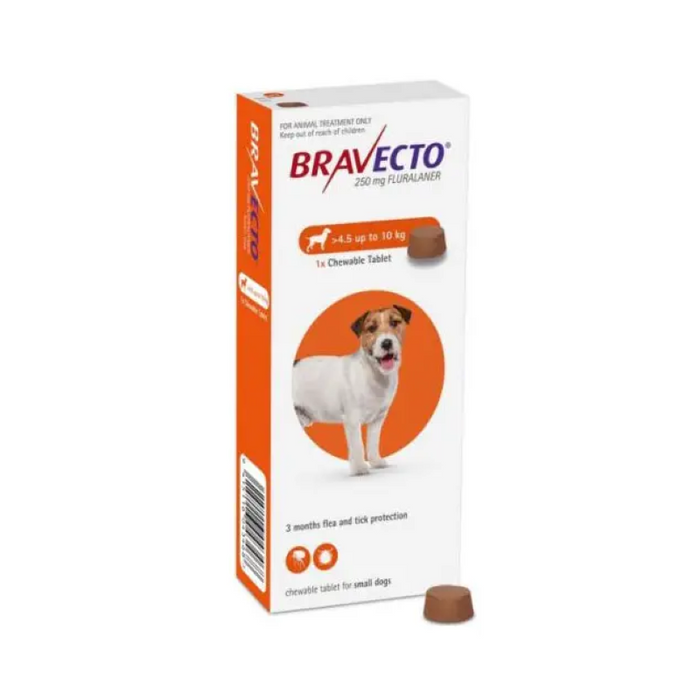 Bravecto Tablet for Dogs Sizes Inside (all dog sizes)