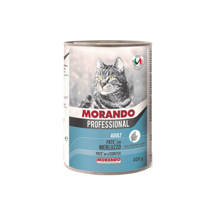 Morando cat pate codfish 400g - Wet Cat Food