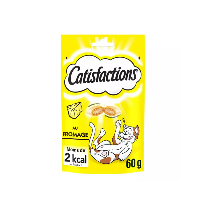 Catisfactions Cat Treats with Cheese 60g