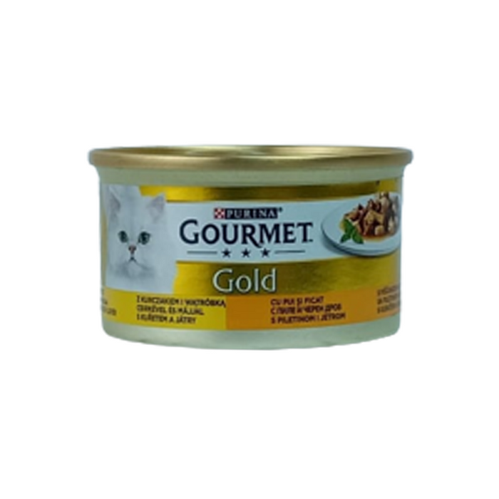 Purina Gourmet Gold with Chicken and Liver 85 g