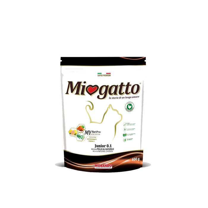 Miogatto Dry Cat Food for Junior Cats 400g
