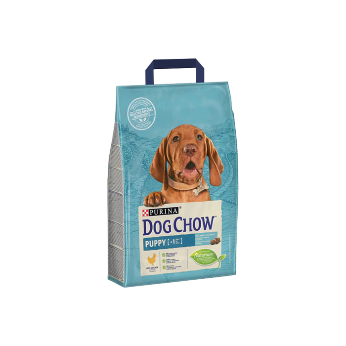 DOG CHOW Puppy Dry Food With Chicken 2.5KG