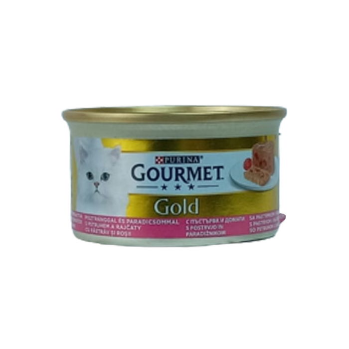 Purina Gourmet Gold with Trout and Tomato 85 g