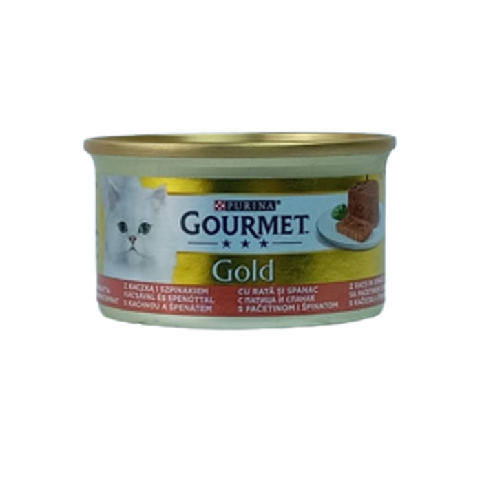 Purina Gourmet Gold with Duck and Spinach 85 g