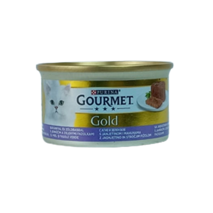 Purina Gourmet Gold with Lamb and Green Beans 85 g