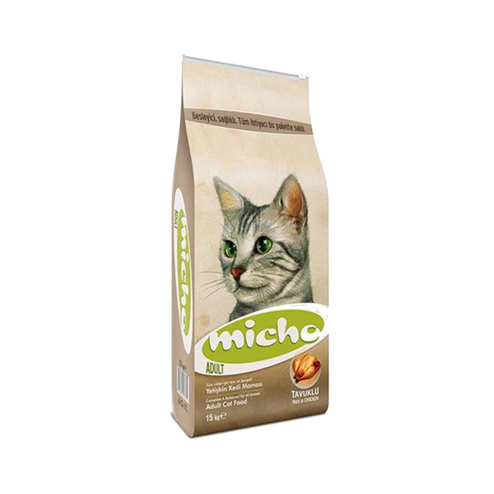 Micho Adult Cat Dry Food Chicken Flavor 15kg