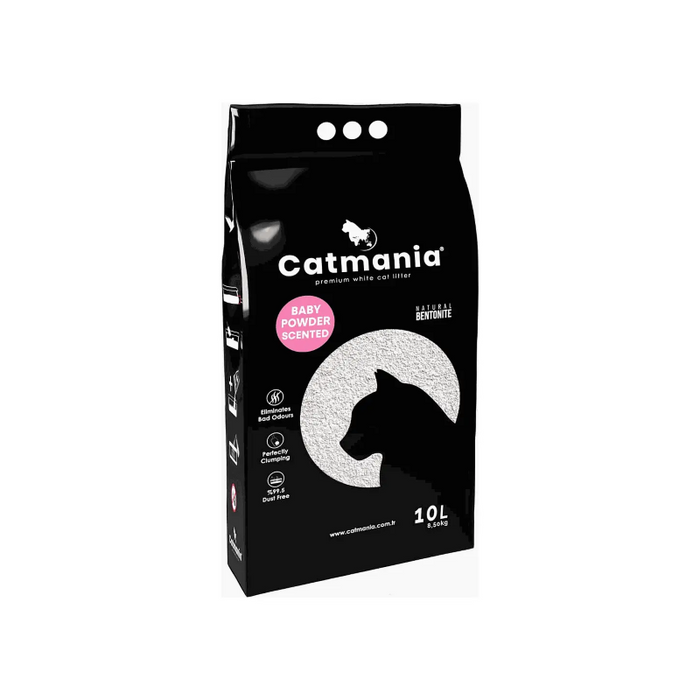 Catmania Clumping Scented Cat Litter 10 L - High Quality Litter