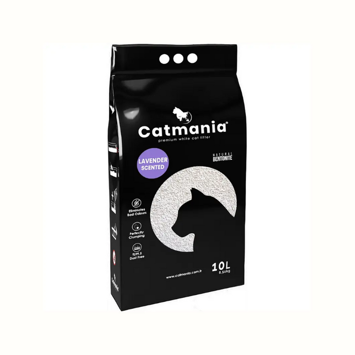 Catmania Clumping Scented Cat Litter 10 L - High Quality Litter
