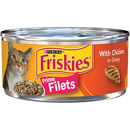 FRISKIES PRIME FILETS WITH CHICKEN 156G