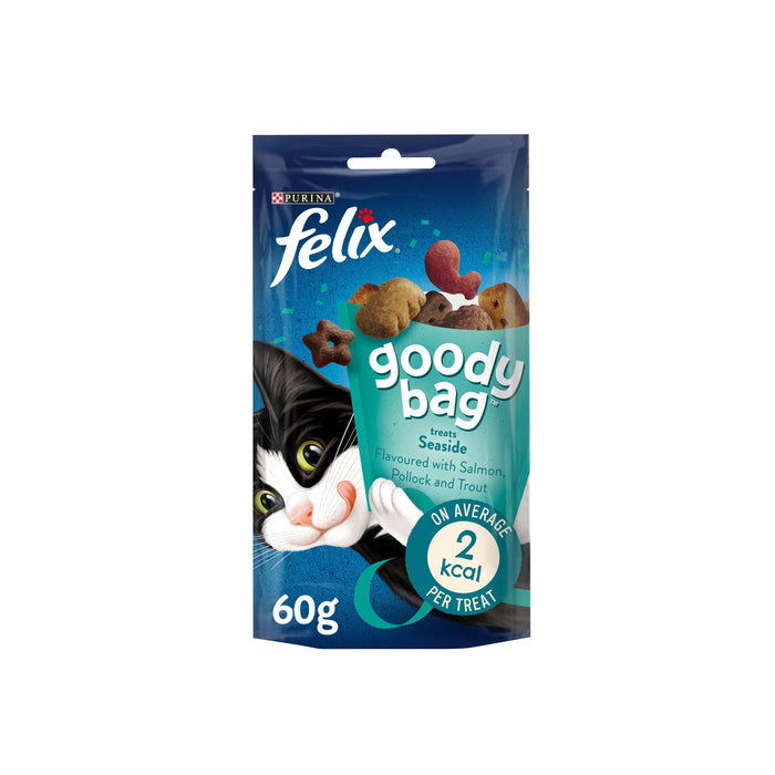 Purina Felix Goody Bag Seaside Mix - Delicious Cat Treats 60g