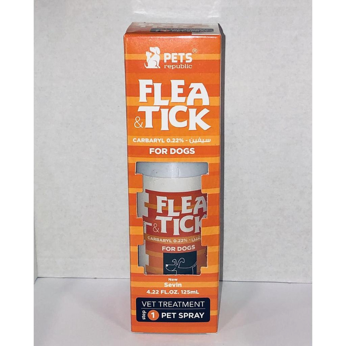 Pets Republic Flea & Tick Spray for Dogs 125 ml