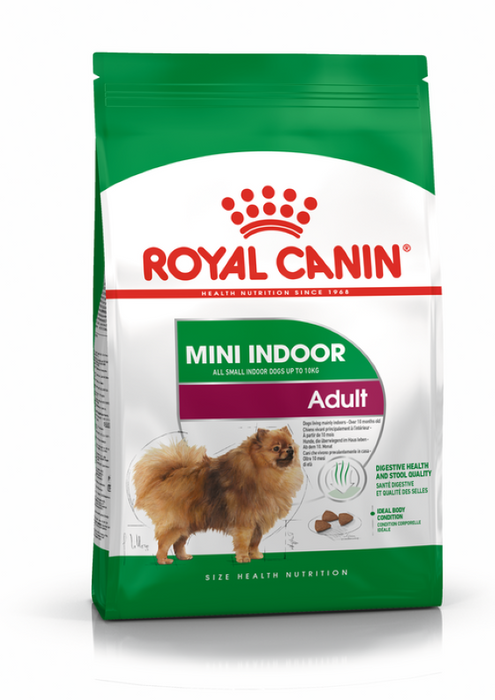 Royal Canin Mini Indoor - Complete Small Adult Dogs Dry Food (1.5 KG)
