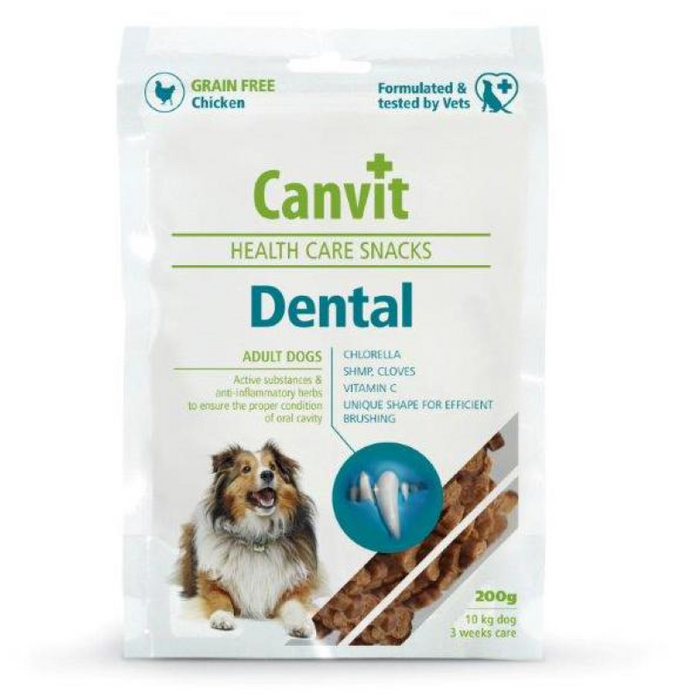 Canvit Health Care Snacks Dental For Adult Dogs ( Chicken ) 200 g