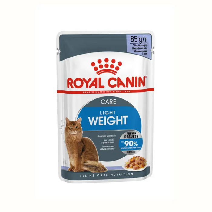 Royal Canin Light weight Care in Jelly - Complete Wet Cat Food (85g)