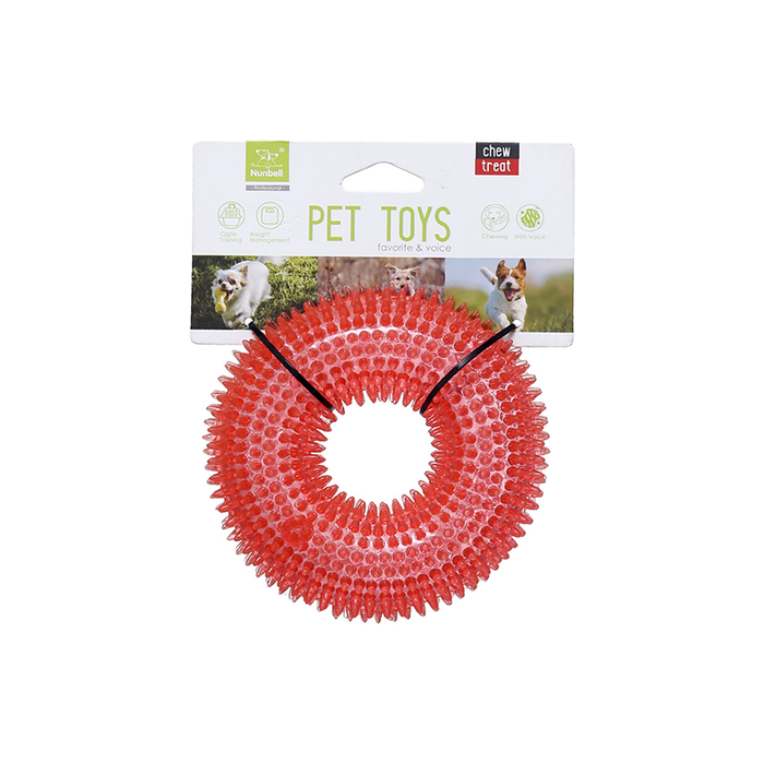 Nunbell Pet Toys For Dogs - Red