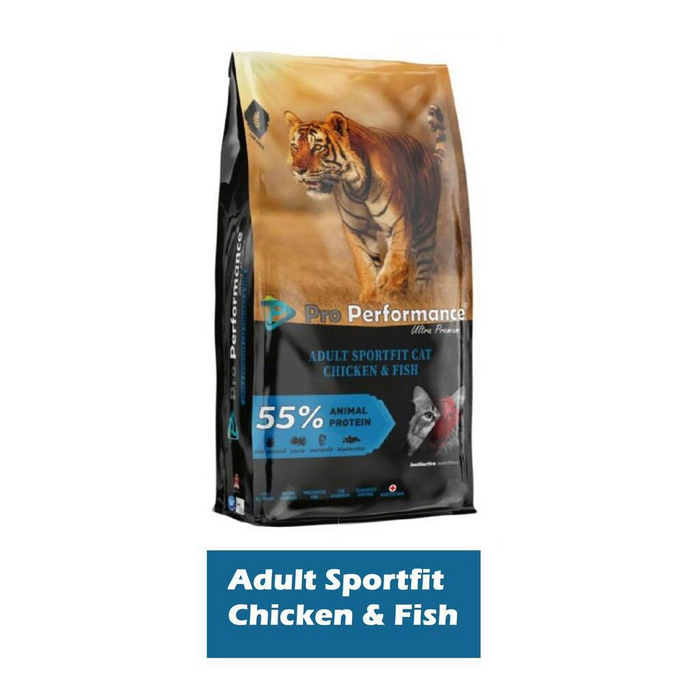 Pro Performance Ultra Premium Cat Dry Food with chicken & fish 15kg