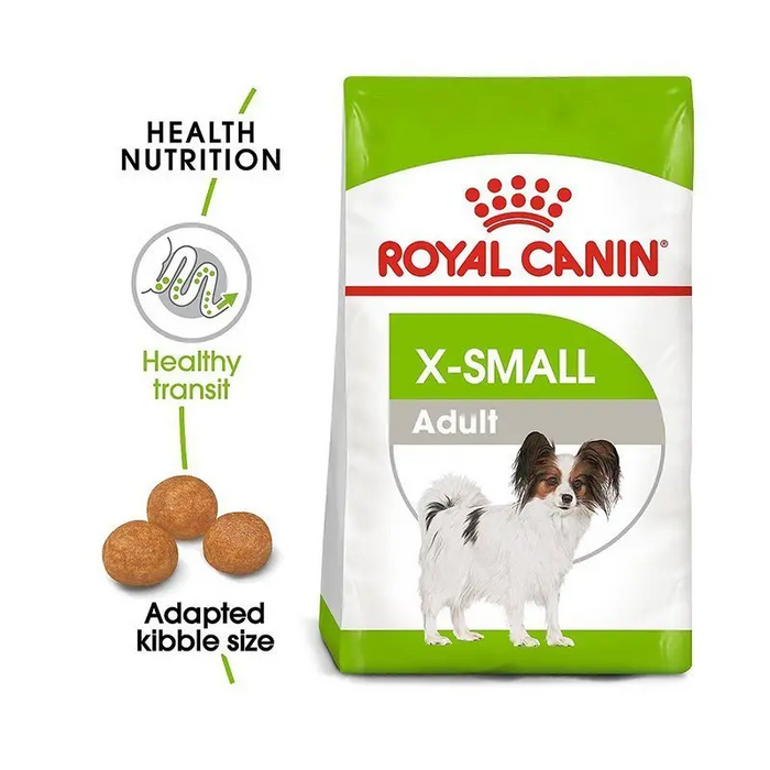 Royal Canin X-Small Adult - Complete Dry Food For Dog (1.5 KG)